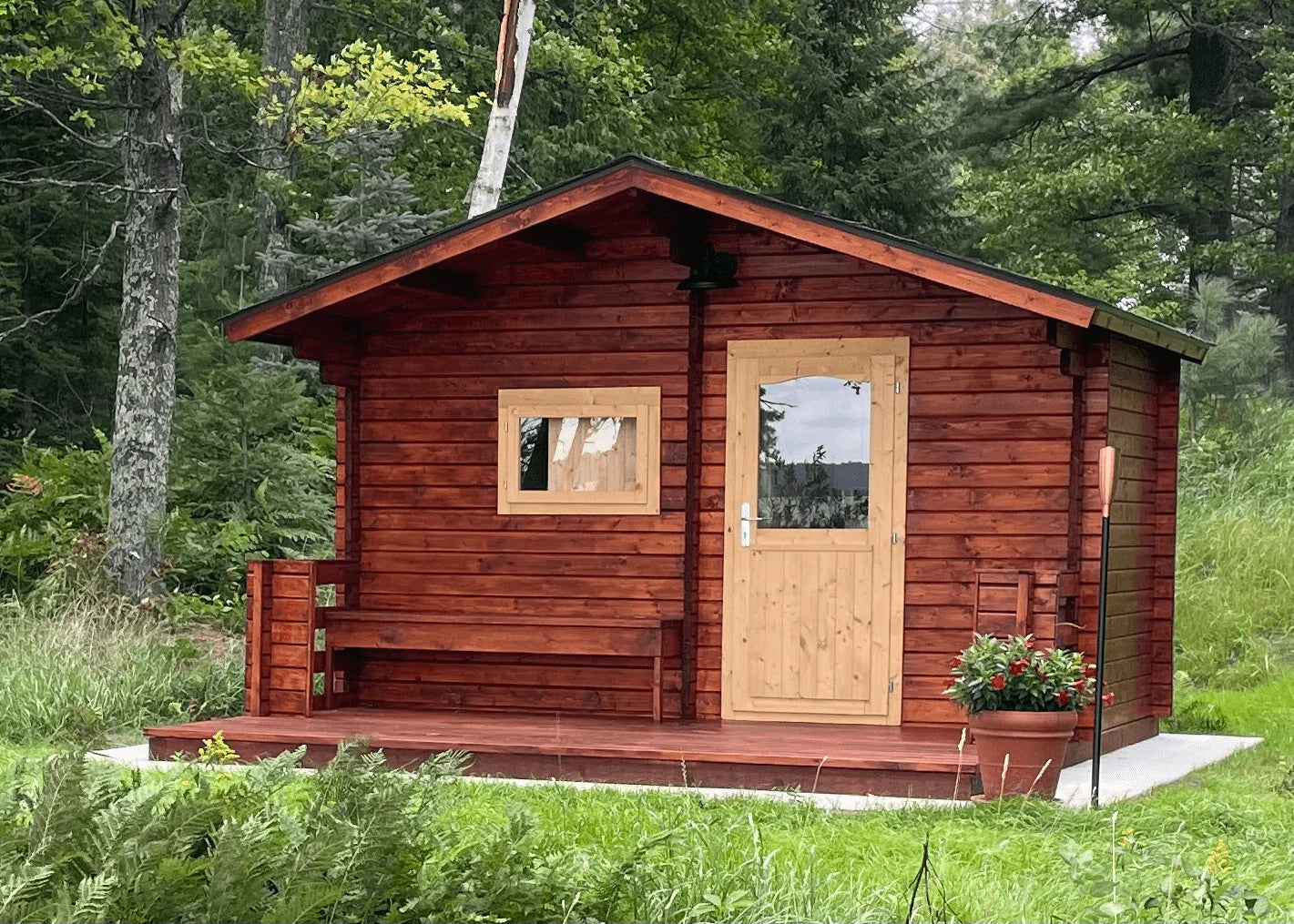 Appalachia 6 Person Cabin Sauna Outdoor