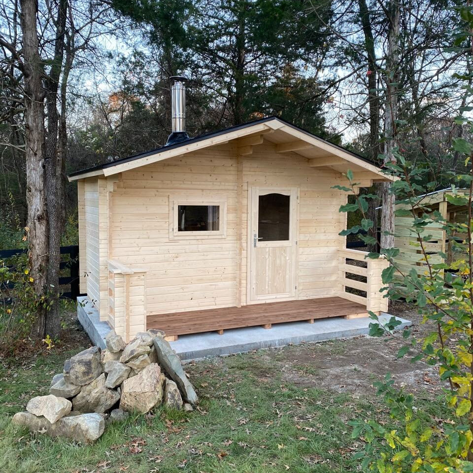 Appalachia 6 Person Cabin Sauna Outdoor