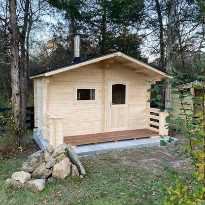 Appalachia 6 Person Cabin Sauna Outdoor