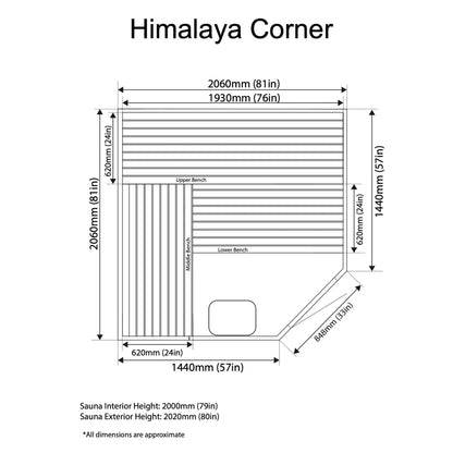 Himalaya Salt Indoor Sauna