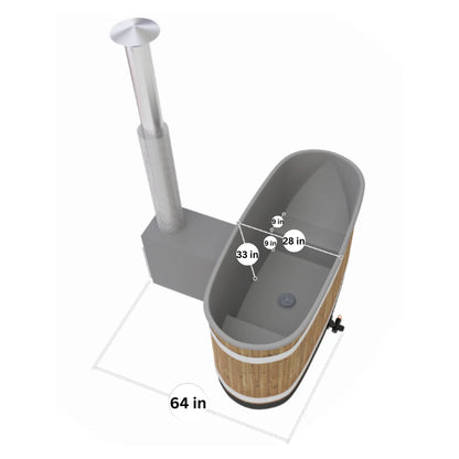 Sindri Soak Wood Fired Hot Tub